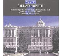 Paolo Carlini-Quarte - Brunetti: Quartets for Violin,