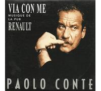 Paolo CONTE - Musique de la Pub Renault - Via con me 2-track CARD SLEEVE