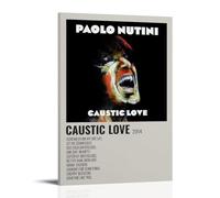 Paolo Nutini - Póster de amor cáustico estético para pared, lienzo vintage, pintura decorativa para sala de estar, dormitorio, decoración de 20 x 30 cm, estilo marco