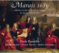 Paolo Pandolfo (Gambe) - Marais 1869: Piezas Para Una O Dos Violas Y Bajo Continuo