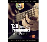 Paolo Varca: 120 Grooves Pentatonici Per Il Basso. Partituras para Bajo