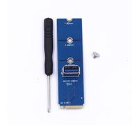 Paopaoldm Adaptador para tarjeta M.2 a USB 3.0 PCI-E M2 Ngff a PCIE 4X Extender 2242 2260 2280 para extensión minera Pcie USB 3.0