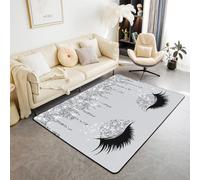 PAOSYTQQ Gaming Area Carpet Mat, Anti Slip Carpet, Red and Blue Carpet, Living Room and Bedroom, Ultra Soft Machine Washable Area Carpet 50x70cm