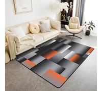 PAOSYTQQ Mushroom Print Boat Anchor Game Area Carpet Video Game Anti Slip Mat Living Room Bedroom Camping Mat 160x230cm