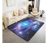 PAOSYTQQ Mushroom Print Boat Anchor Game Area Carpet Video Game Anti Slip Mat Living Room Bedroom Camping Mat 100x160cm