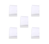 Paowsietiviity Juego de 5 fundas protectoras transparentes para tarjetas, 100 unidades, 60 x 90 mm