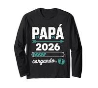 Papá 2026 Cargando Anuncio De Embarazo Futuro Padre Manga Larga