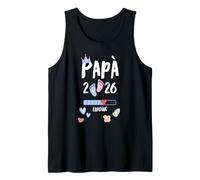 Papá 2026, Embarazo Padre, Futuro Papá 2026 Loading Camiseta sin Mangas