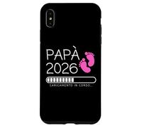 Papà 2026 Loading Annuncio Gravidanza Bimba Femmina Carcasa para iPhone XS MAX