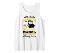 Papá Abuelo, un mecánico Retirado si no Puedo arreglarlo Camiseta sin Mangas