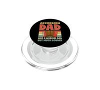 Papá acordeón como un papá Normal Pero Mucho más Fuerte Día del Padre PopSockets PopGrip para MagSafe