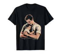 Papa Adoptivo Sosteniendo Un Nino Dia De Adopcion Padre Camiseta