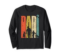 Papá al poder de 2 padre de dos papá bicicleta BMX Manga Larga