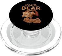 Papa Bear Bears - Amante de los Juegos de Palabras para papá, Padre y Padre PopSockets PopGrip para MagSafe