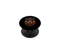 Papa Bear - Father's Day Great Dad Joke Funny PopSockets PopGrip Adhesivo