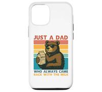 Papa Bear Just a Dad who always came back with the milk Carcasa para iPhone 12/12 Pro