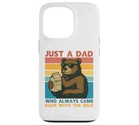 Papa Bear Just a Dad who always came back with the milk Carcasa para iPhone 13 Pro