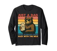 Papa Bear Just a Dad who always came back with the milk Manga Larga
