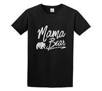 Papa Bear Mama Bear Matching Family Men's T-Shirt Unisex Black Cotton Print tee Shirts 3XL