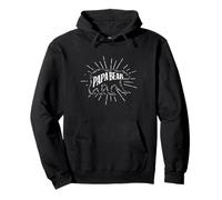 Papa Bear Retro Dad Daddy Grandpa Fathers Day Sudadera con Capucha