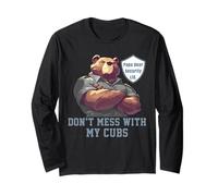 Papa Bear Security It's Not A Dad Bod It's A Father Figura Manga Larga