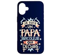 Papa bricoleur qui déchire - cadeau humour père bricolage Carcasa para iPhone 16 Plus