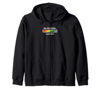 Papá Broma Cargando 99% por Favor Espere Pixel Art Humor Sudadera con Capucha