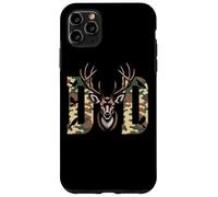 Papá Camo Deer Antlers Naturaleza Amante Carcasa para iPhone 11 Pro Max