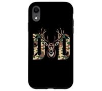 Papá Camo Deer Antlers Naturaleza Amante Carcasa para iPhone XR