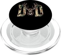 Papá Camo Deer Antlers Naturaleza Amante PopSockets PopGrip para MagSafe