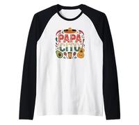 Papa Cito | Funny Cool Latino Dad Vibes Design Tees and More Camiseta Manga Raglan