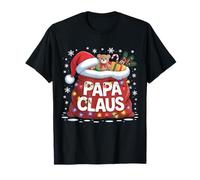 Papa Claus Santa's Magic Sack of Toys Christmas For Men Camiseta