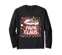 Papa Claus Santa's Magic Sack of Toys Christmas For Men Manga Larga