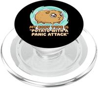 Papa con un cobayo de Ataque de pánico PopSockets PopGrip para MagSafe