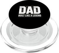 Papá Construido como una Leyenda Funny Fathersday Sayinng PopSockets PopGrip para MagSafe