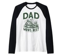 Papá Corta lo Mejor Camiseta Manga Raglan