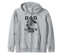 Papá De Día Jugador De Noche Retro Gaming Papi Gamer Sudadera con Capucha