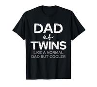 Papá de gemelos como un papá normal más fresco Día del padre Camiseta
