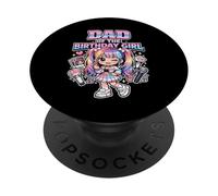 Papá de la cumpleañera Coreana Música Popular Amantes del K-Pop PopSockets PopGrip Adhesivo