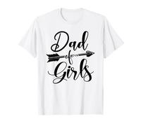 Papá de Las niñas Día del Padre Nuevo Padre Papá de Las Hijas Camiseta
