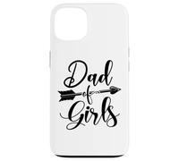 Papá de Las niñas Día del Padre Nuevo Padre Papá de Las Hijas Carcasa para iPhone 13