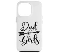Papá de Las niñas Día del Padre Nuevo Padre Papá de Las Hijas Carcasa para iPhone 13 Pro