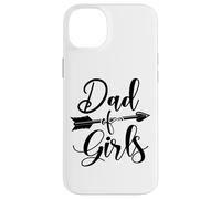 Papá de Las niñas Día del Padre Nuevo Padre Papá de Las Hijas Carcasa para iPhone 14 Plus