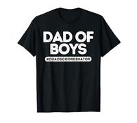Papá de Niños Coordinador del Caos Extraordinario Camiseta