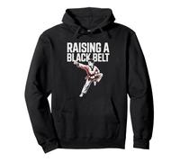 Papa De Taekwondo Futuro Cinturon Negro Dojang Criar Un Sudadera con Capucha