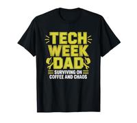 Papa De Teatro Caos Semana Tecnica Humor Drama Divertido Camiseta