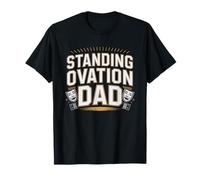 Papa De Teatro Drama Orgulloso Padre Camiseta