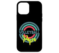 Papa de voleibol con círculos modernos de voleibol Carcasa para iPhone 12 mini