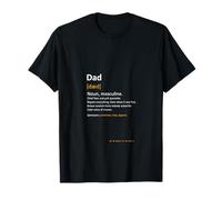 Papa Definition Divertido Texto en alemán para Cualquier ocasión Familiar Camiseta