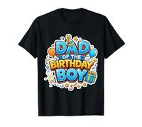 Papá del Cumpleaños Niño Divertido Hijo B-Day Padre Papa Daddy Camiseta